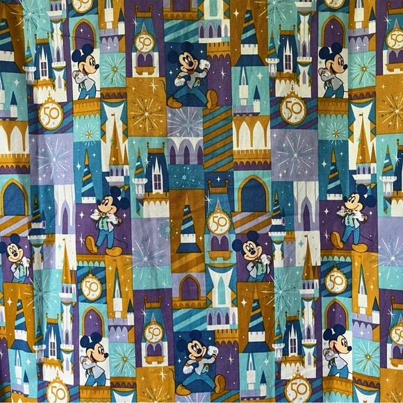 Disney Multicolor Geometric Men's Shirt - Picture 5 of 8